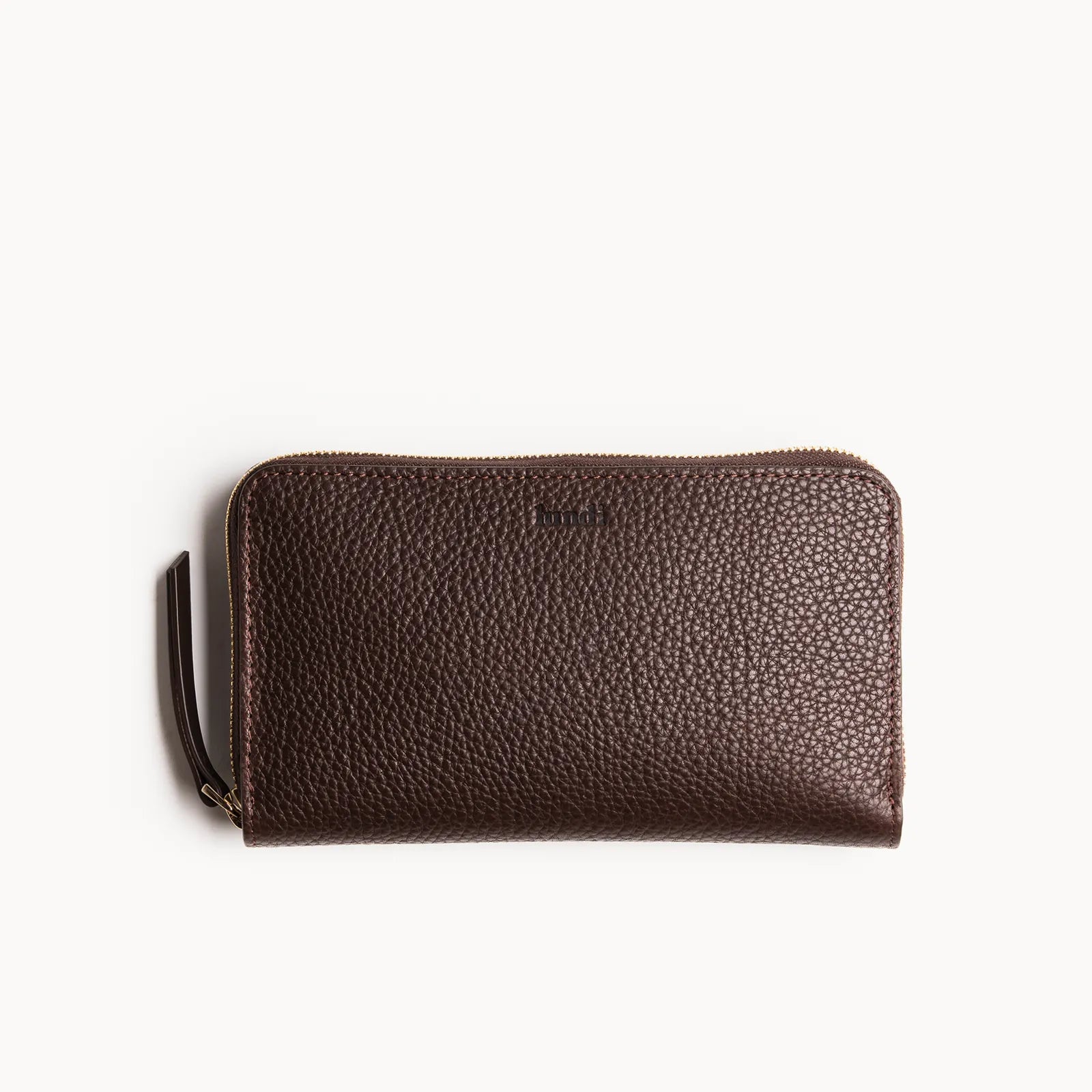 compagnon femme cuir grainé marron
