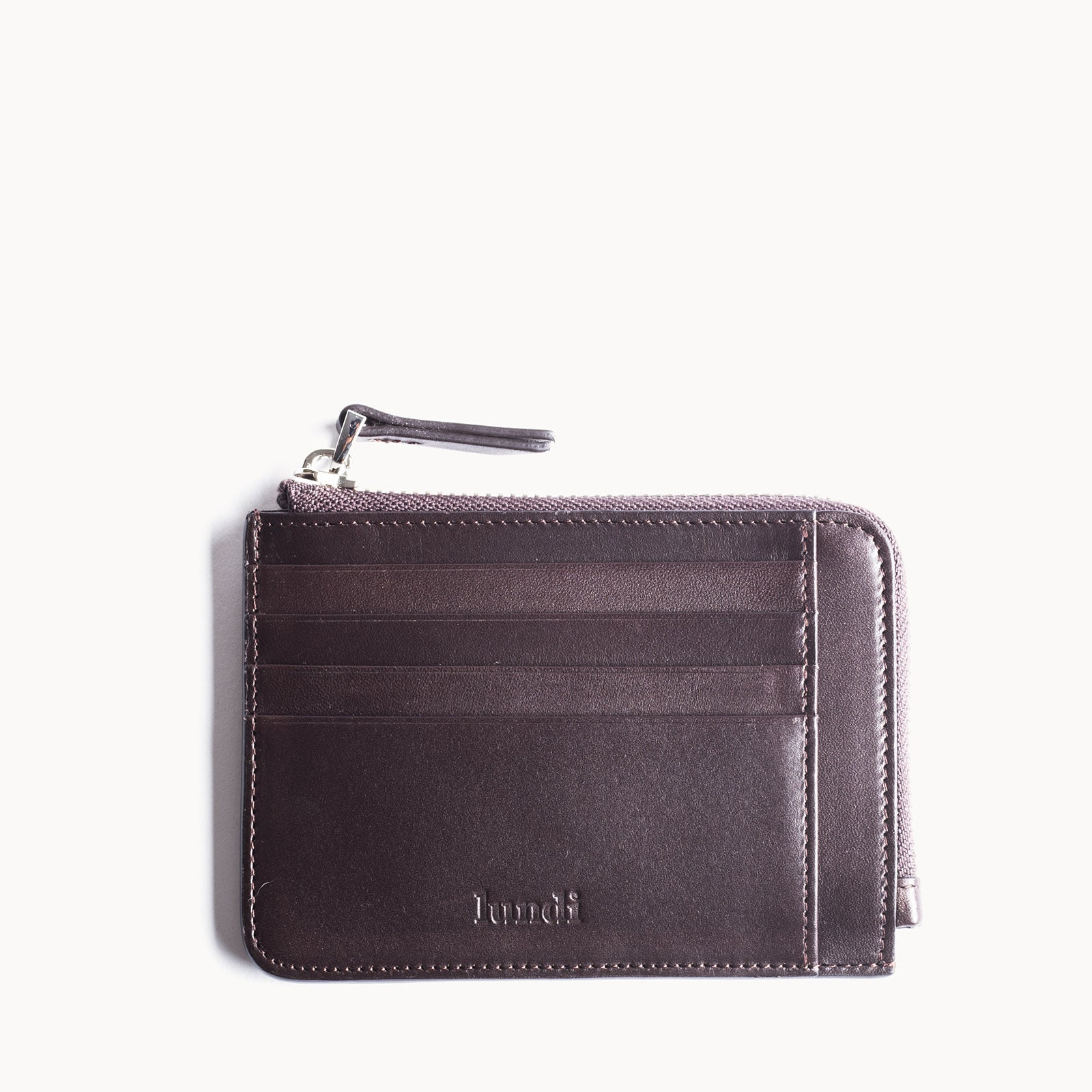 Portefeuille homme - modèle WALDO - couleur marron - design élégant et robuste.