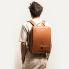 Sac à dos cuir homme idéal pour le travail ou les déplacements.