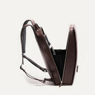 Sac à dos homme avec des compartiments pour ordinateur et accessoires, idéal pour le travail ou les voyages.