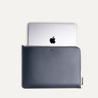 Pochette mac et pc 13 et 14 pouces en cuir parfait pour transporter son ordinateur avec sécurité et élégance.