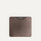 Tapis de souris minimaliste en cuir marron, modèle NINO.