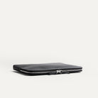 Pochette en cuir grainé noir pour MacBook Air 13 pouces et Ipad Pro
