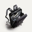 sac à dos pour ordinateur homme, avec rangements sécurisés pour documents, stylos et tablette.
