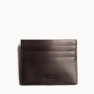 Porte carte marron élégant - porte carte cuir femme et homme - modèle KARL signé lundi